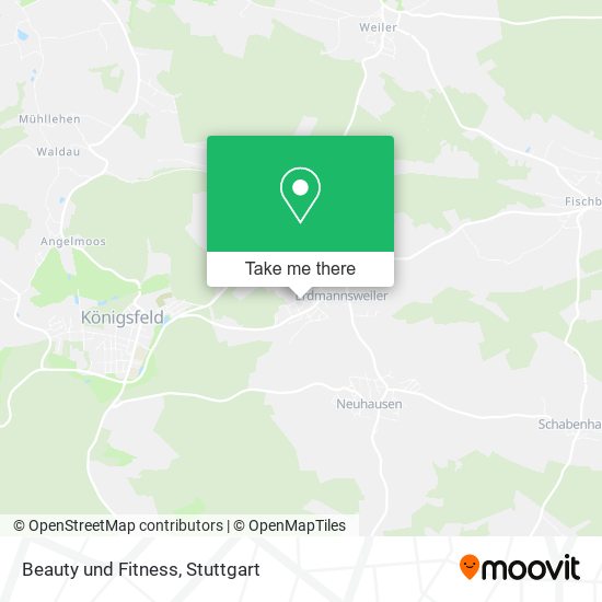 Beauty und Fitness map