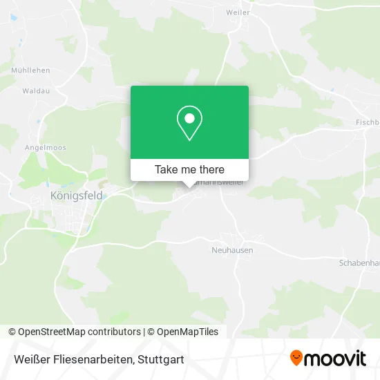 Карта Weißer Fliesenarbeiten