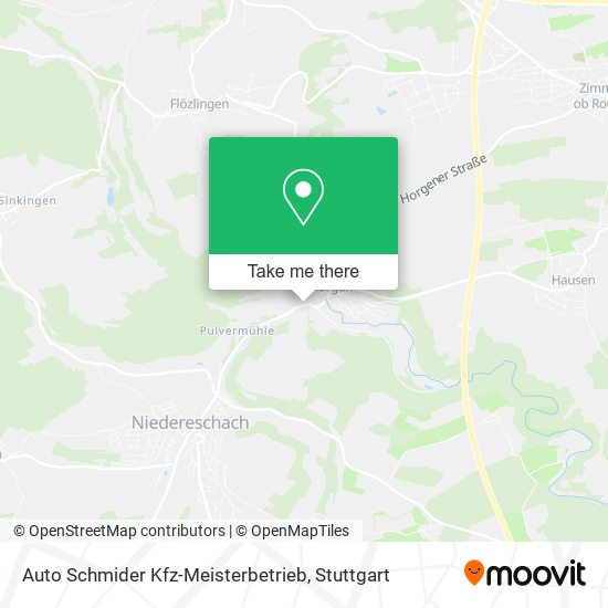 Auto Schmider Kfz-Meisterbetrieb map