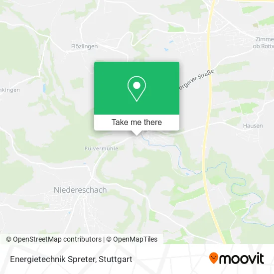 Карта Energietechnik Spreter