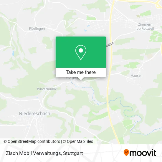 Карта Zisch Mobil Verwaltungs