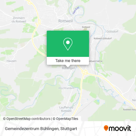 Карта Gemeindezentrum Bühlingen