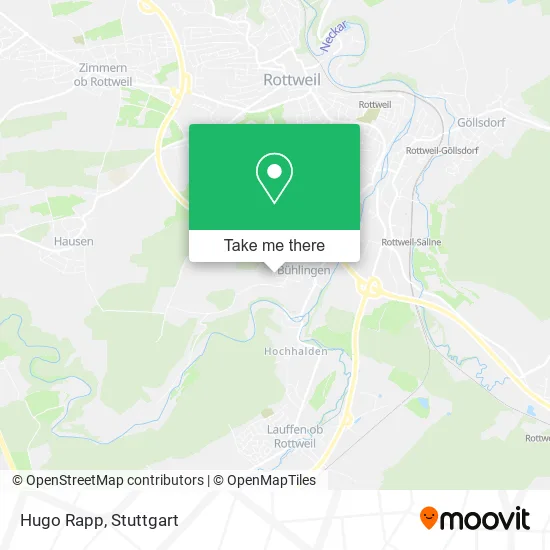 Карта Hugo Rapp