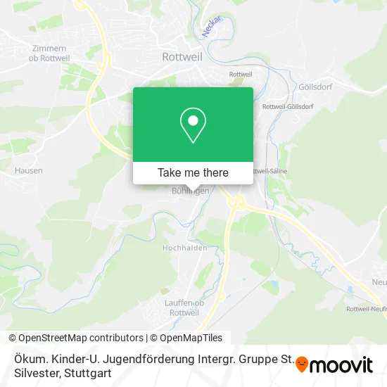 Карта Ökum. Kinder-U. Jugendförderung Intergr. Gruppe St. Silvester