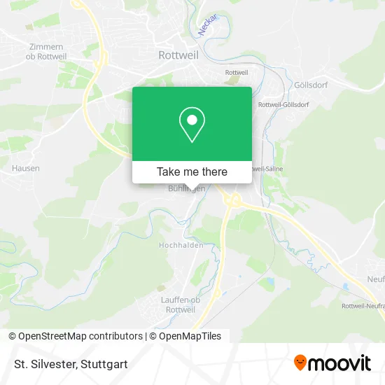 Карта St. Silvester