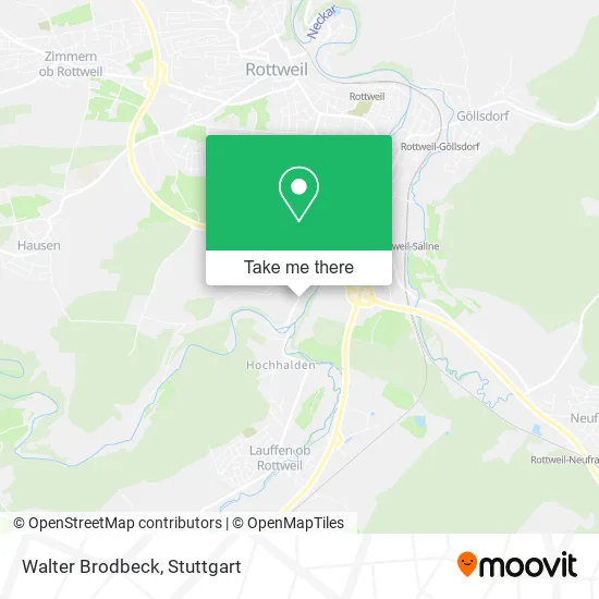 Карта Walter Brodbeck