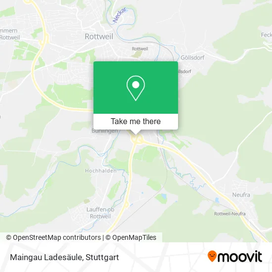 Карта Maingau Ladesäule
