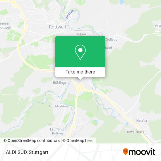 ALDI SÜD map