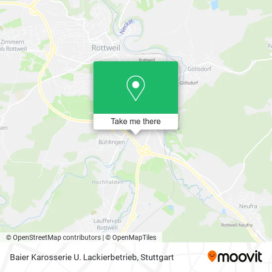 Карта Baier Karosserie U. Lackierbetrieb