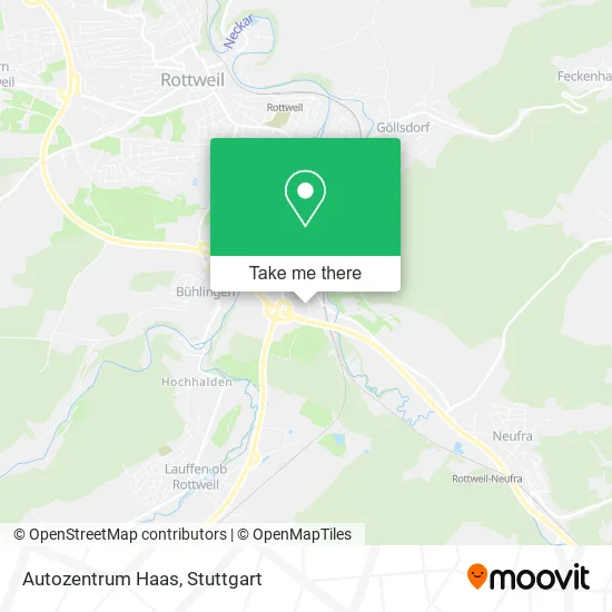 Карта Autozentrum Haas