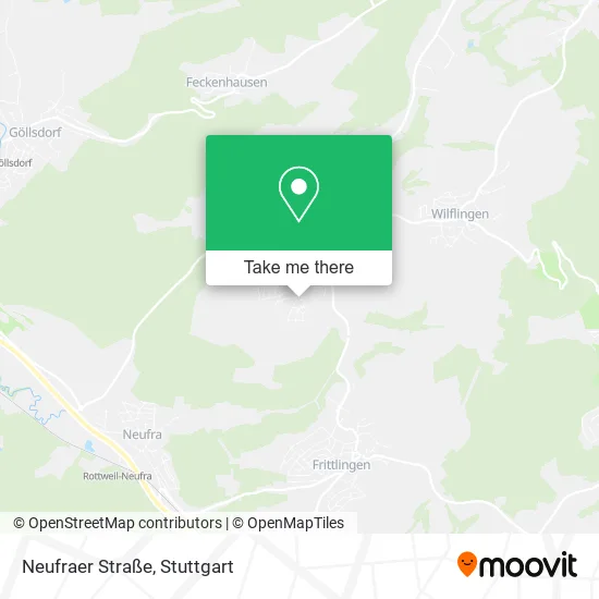 Карта Neufraer Straße