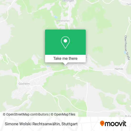Карта Simone Wolski Rechtsanwältin