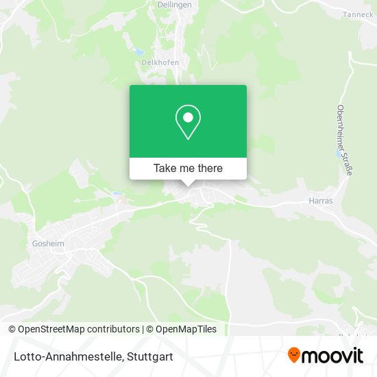 Lotto-Annahmestelle map