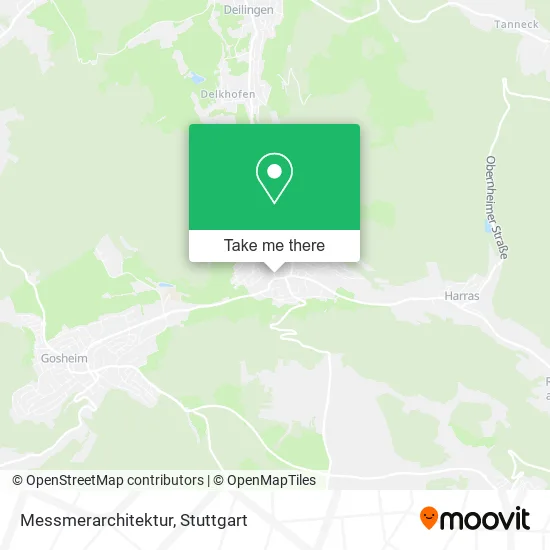 Карта Messmerarchitektur