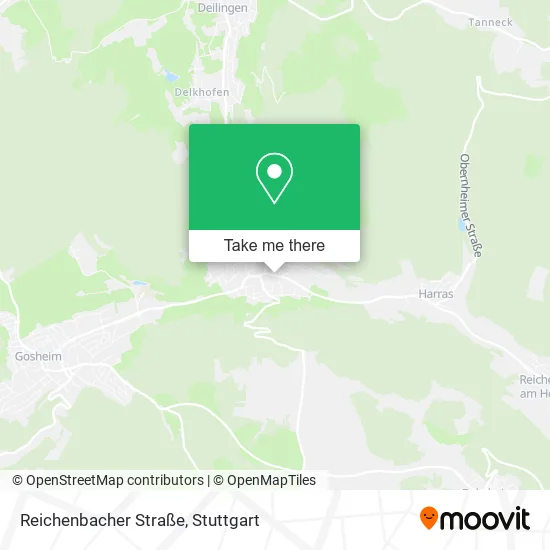 Карта Reichenbacher Straße