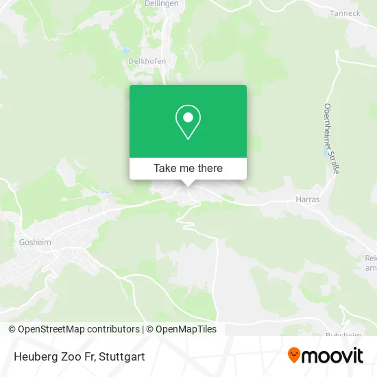 Карта Heuberg Zoo Fr