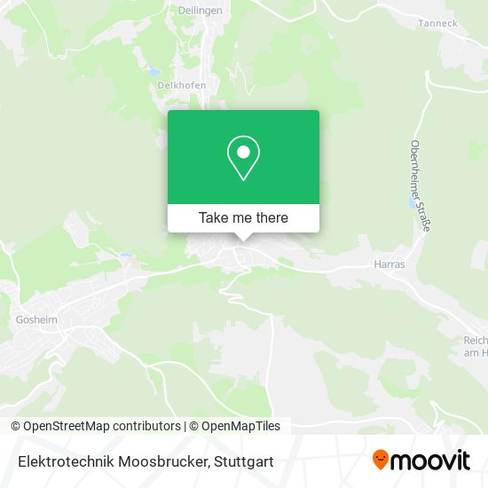 Elektrotechnik Moosbrucker map