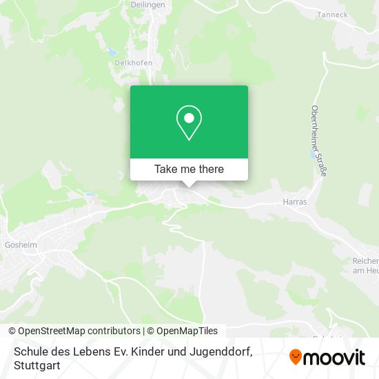 Schule des Lebens Ev. Kinder und Jugenddorf map