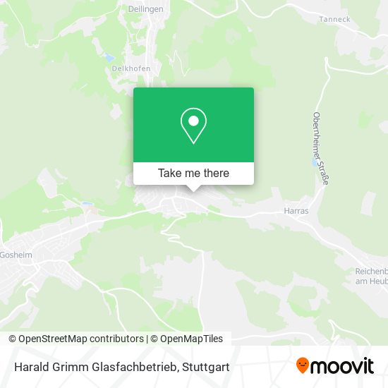 Harald Grimm Glasfachbetrieb map
