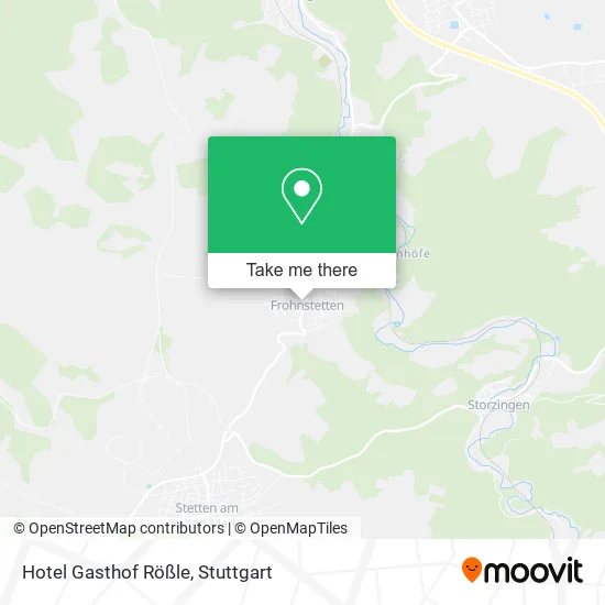 Карта Hotel Gasthof Rößle