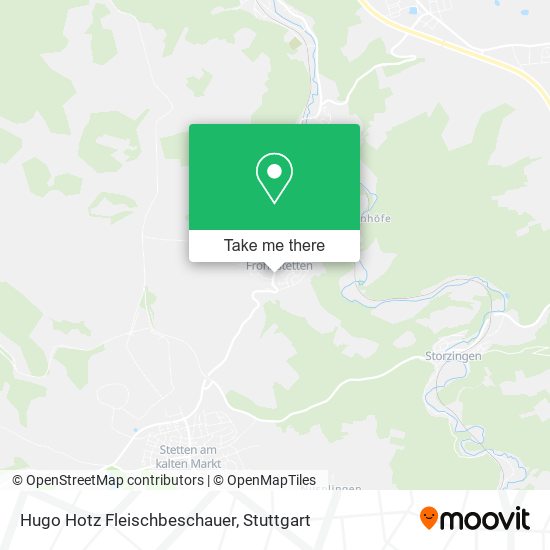Hugo Hotz Fleischbeschauer map