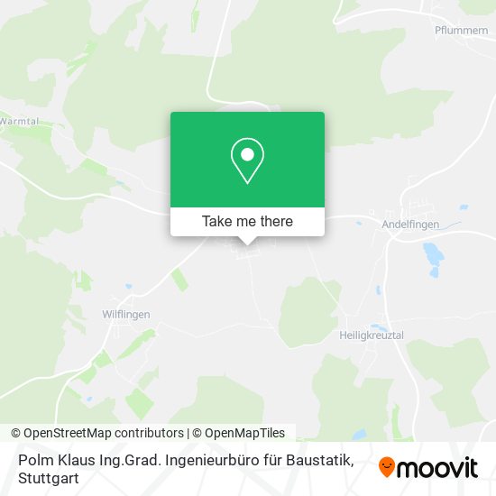 Polm Klaus Ing.Grad. Ingenieurbüro für Baustatik map