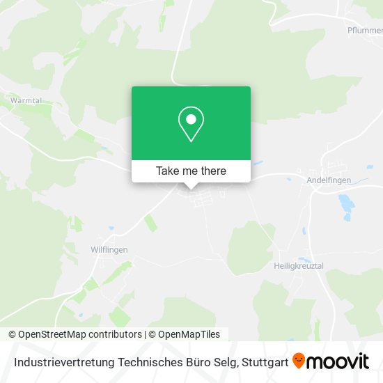 Industrievertretung Technisches Büro Selg map