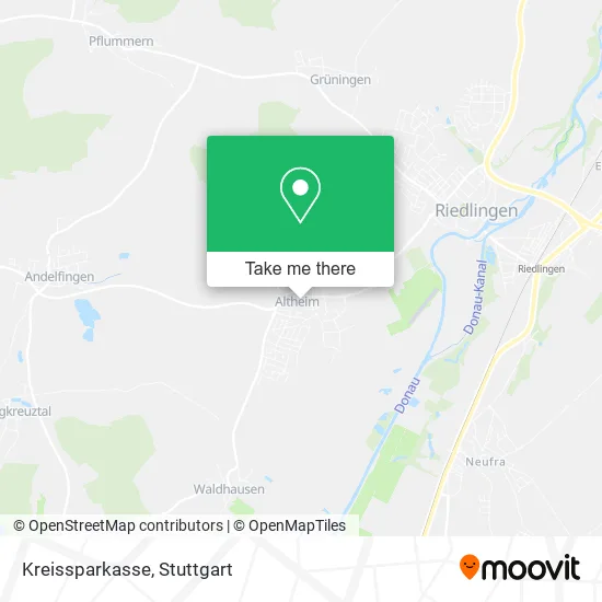 Карта Kreissparkasse