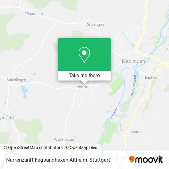 Narrenzunft Fegsandhexen Altheim map
