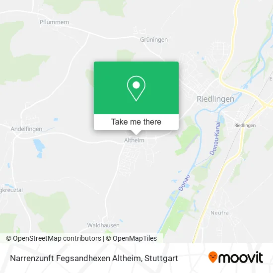 Карта Narrenzunft Fegsandhexen Altheim