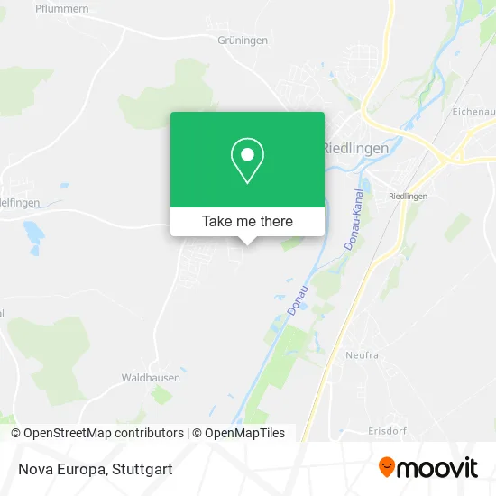 Карта Nova Europa