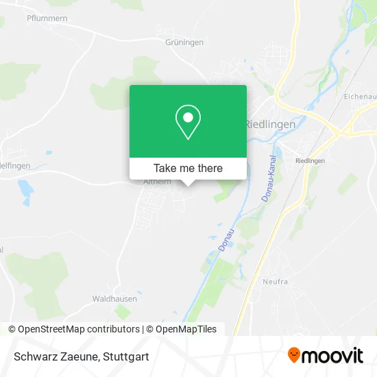 Карта Schwarz Zaeune