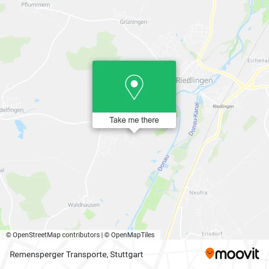 Карта Remensperger Transporte