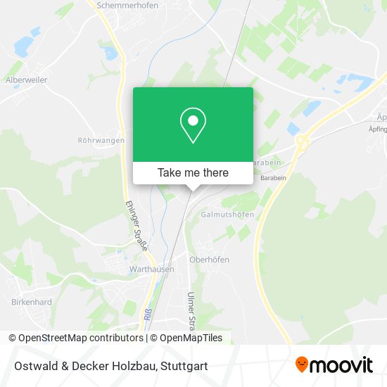 Ostwald & Decker Holzbau map