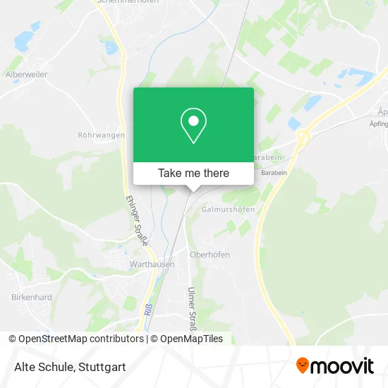 Карта Alte Schule