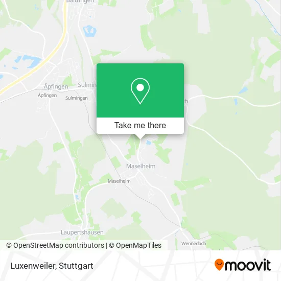 Карта Luxenweiler