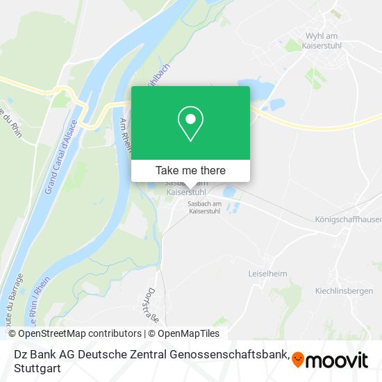 Dz Bank AG Deutsche Zentral Genossenschaftsbank map