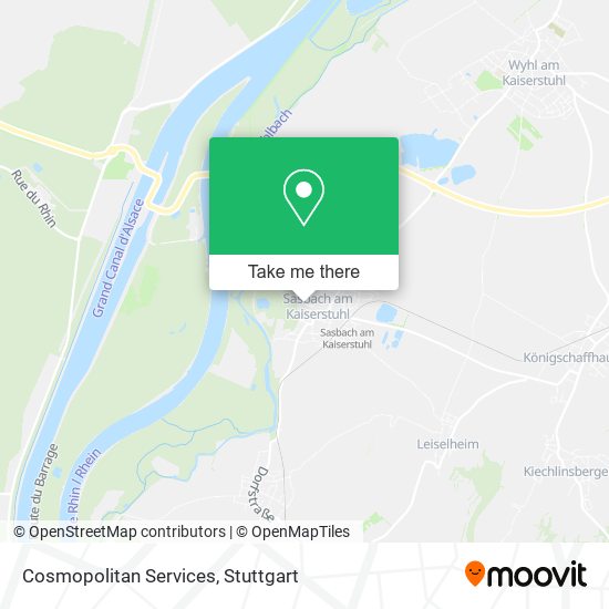 Cosmopolitan Services map