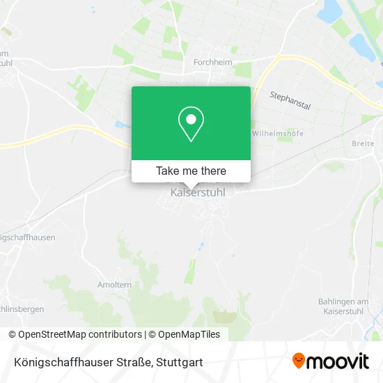 Карта Königschaffhauser Straße
