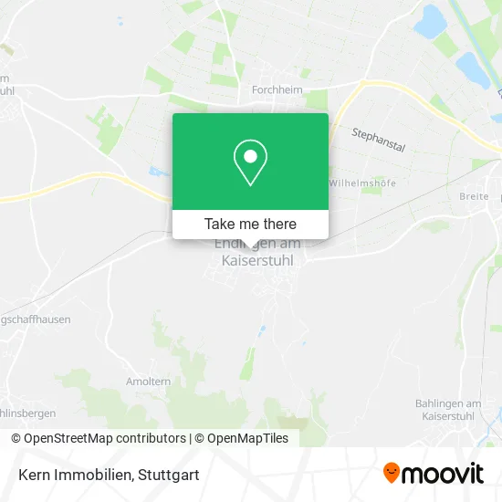 Карта Kern Immobilien