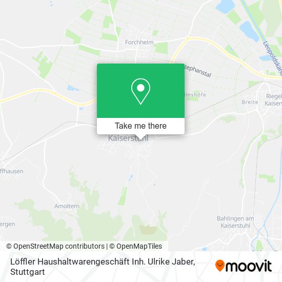 Löffler Haushaltwarengeschäft Inh. Ulrike Jaber map