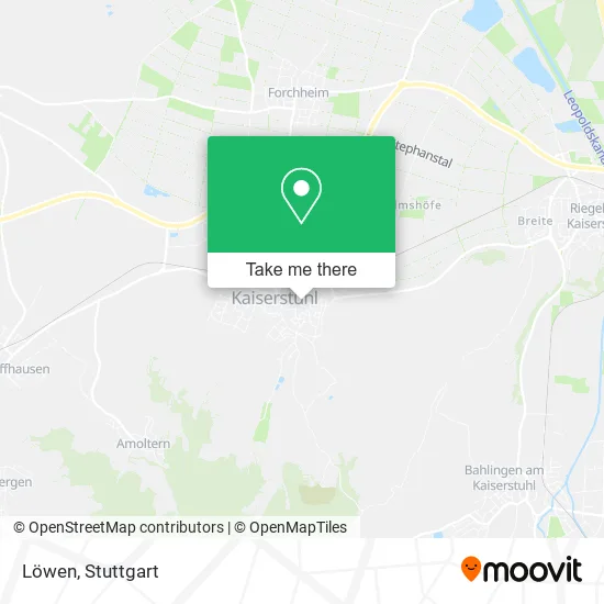 Löwen map