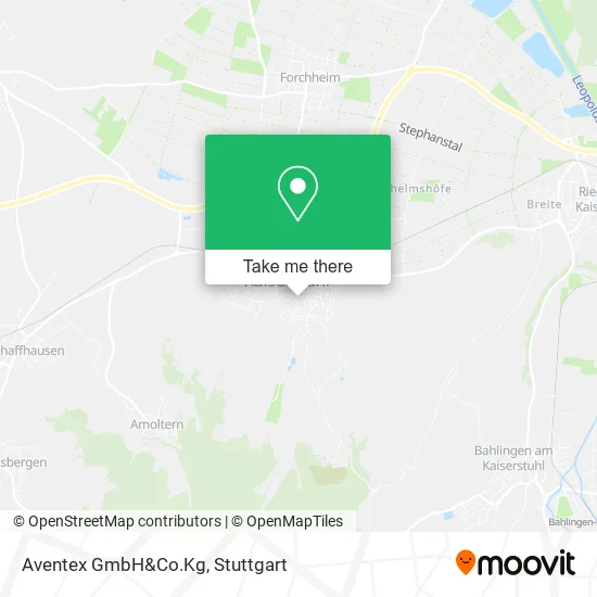 Карта Aventex GmbH&Co.Kg