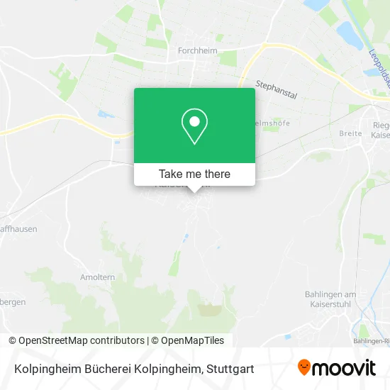 Карта Kolpingheim Bücherei Kolpingheim