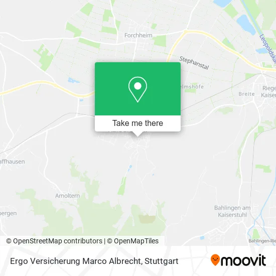 Карта Ergo Versicherung Marco Albrecht