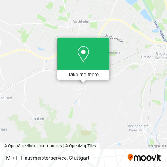 M + H Hausmeisterservice map