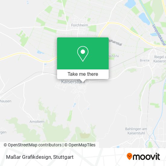 Карта Maßar Grafikdesign