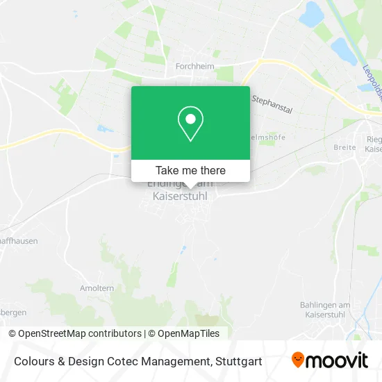 Карта Colours & Design Cotec Management