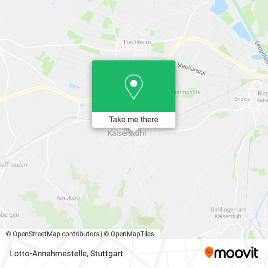 Lotto-Annahmestelle map