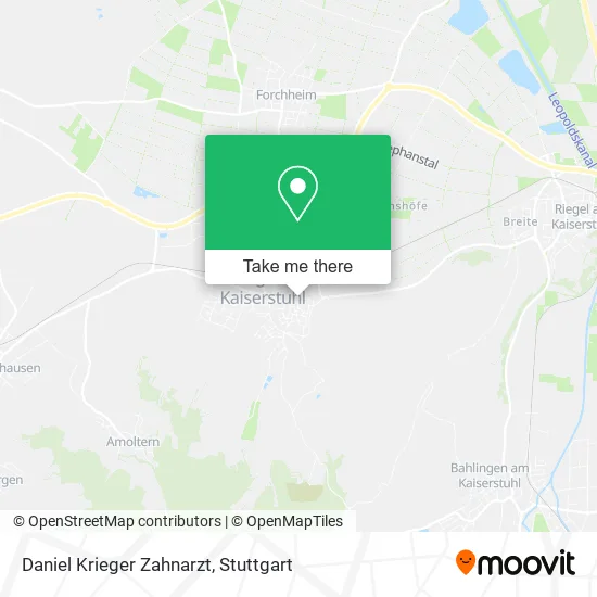 Карта Daniel Krieger Zahnarzt